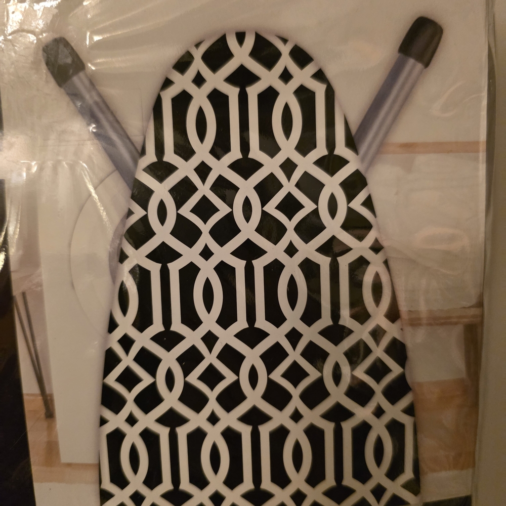 Lincoln Black and White Ironing Board Cover